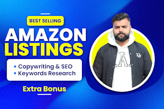do amazon product listing optimization with SEO product description