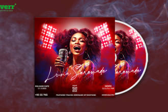 creative mixtape cover art, album cover art, or single cover designs
