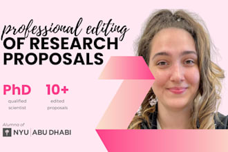 edit your grant proposal