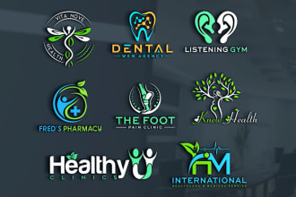do design health, medical, dental, hospital, lab care logo