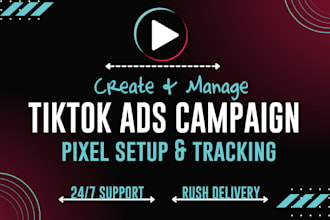create and manage tiktok ads campaign, tik tok ads, tiktok advertising