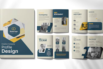 design brochure, company profile, booklet, proposal, annual report