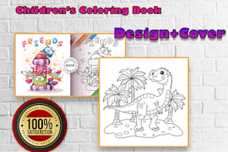 do kids and adults coloring book for amazon KDP