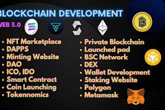 web3, blockchain developer, smart contract solidity, dapp