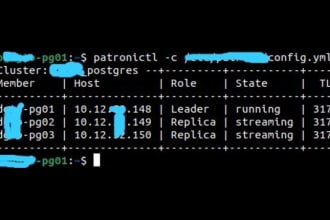 configure high availability postgresql cluster