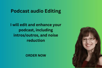 professionally edit your podcast audio