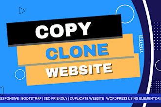 copy clone stunning wordpress and html websites