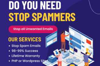 stop spam from contact form wordpress without captcha