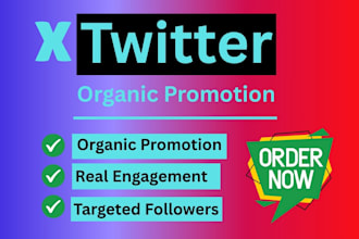 do twitter organic growth, marketing and real engagement