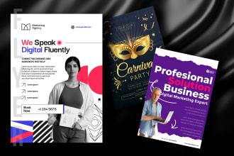 design a professional flyer