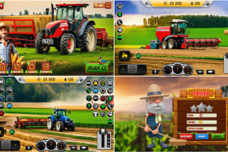design perfect game UI, for mobile