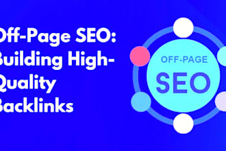 do monthly off page SEO service using authority white hat dofollow backlinks