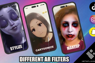 create tik tok filter snapchat filter and instagram filter