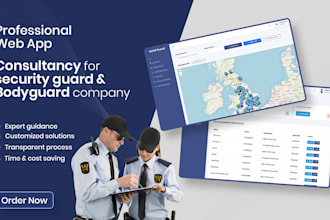 develop business management system for security guard company