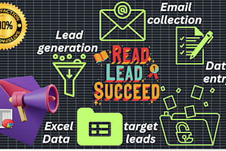 do b2b lead generation and excel email collection