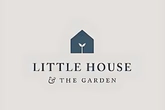 design unique cleaning, furniture and home furnishing logo