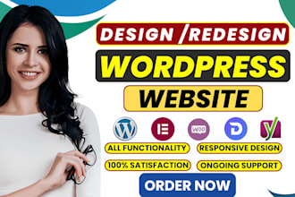 design, build, create, redesign, revamp or clone wordpress website development