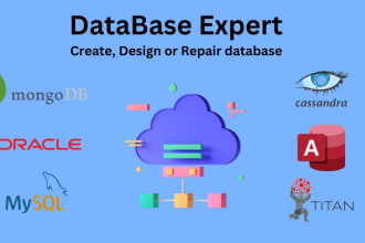 do custom sql queries, database and data extraction projects