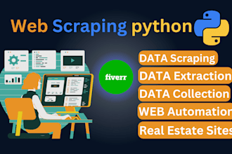 do professional web scraping service for data extraction