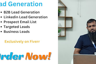 verified b2b leads with email and linkedin