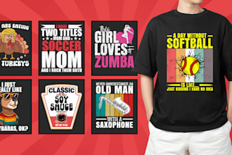 design unique t shirts for amazon merch by amazon and etsy