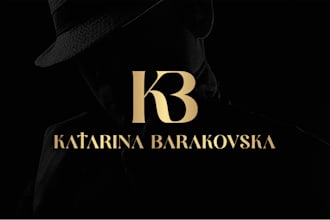 design luxury initial letter logo design