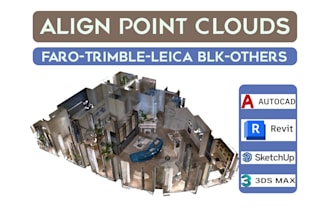 align and merge your point cloud sessions from faro, trimble, leica, and others