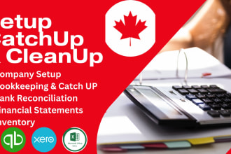 do accounting and bookkeeping in quickbooks,xero in canada