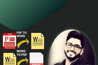 convert pdf to word and word to pdf