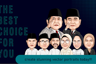 create stunning vector portraits today