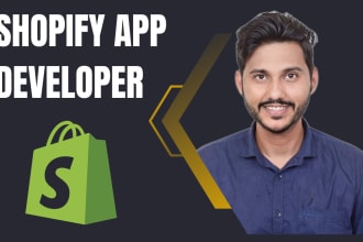 be your expert shopify app developer