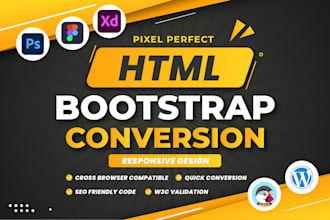 do prestashop or wordpress theme from PSD, figma,  xd