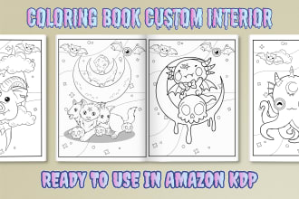 create creepy kawaii coloring pages for kids