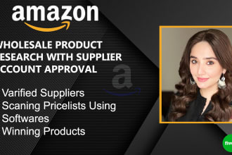 do amazon fba wholesale product and supplier research