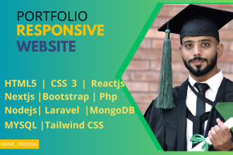develop personal portfolio website and business website