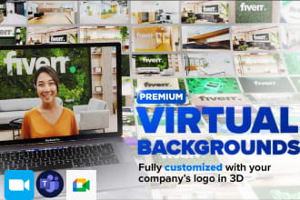 craft zoom masterpiece with custom 3d animation and logo