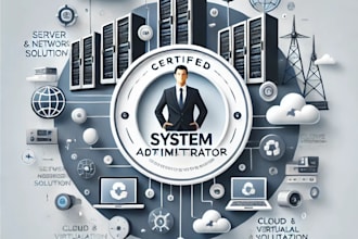 be your professional system administrator for servers and virtualization