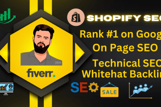 be your shopify SEO advisor to aid rank on google 1st page plus spike revenue