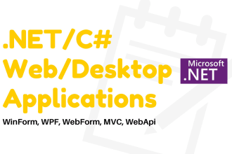 create or modify dotnet applications using csharp