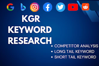 do the best kgr keyword research with semrush for any business