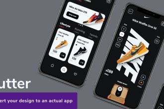 convert xd, figma, and PSD to responsive flutter app design