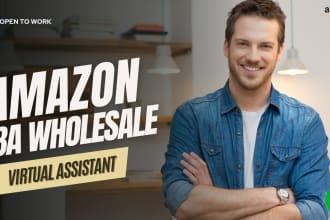 be your expert amazon fba wholesale virtual assistant