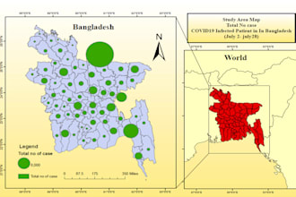 assist in research, gis analysis and mapping
