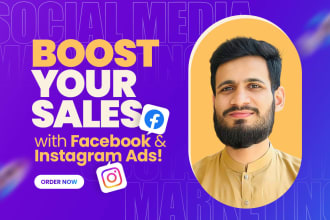 run meta facebook or instagram ads campaigns for effective marketing promotion