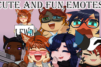 make fun emotes for you