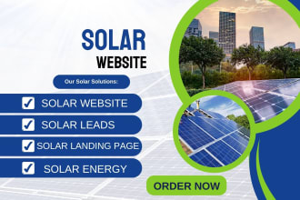 solar website solar leads solar solar landing page solar energy solar panel