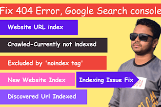 provide technical SEO, indexing solutions, and google coverage fix for website