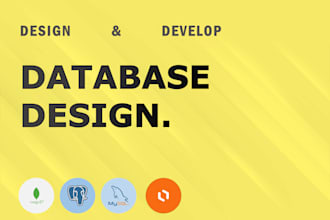 design and develop a large scale database