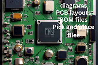 design pcb layout pcb board and gerber file for you