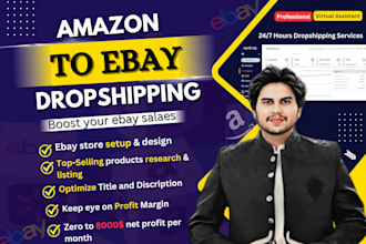 do amazon,aliexpress, walmart to ebay  dropshipping, hot selling listing, lister